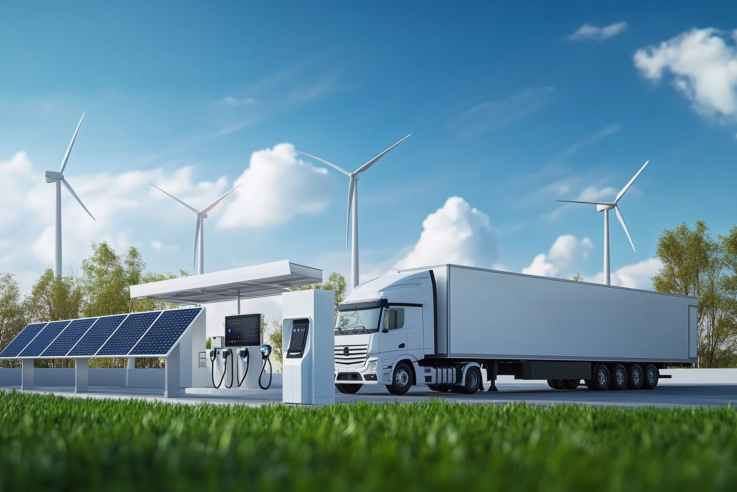 On-Site Charging for EV Truck at business premises is a critical part of the infrastructure needed to support a full transition to an electric transport fleet.